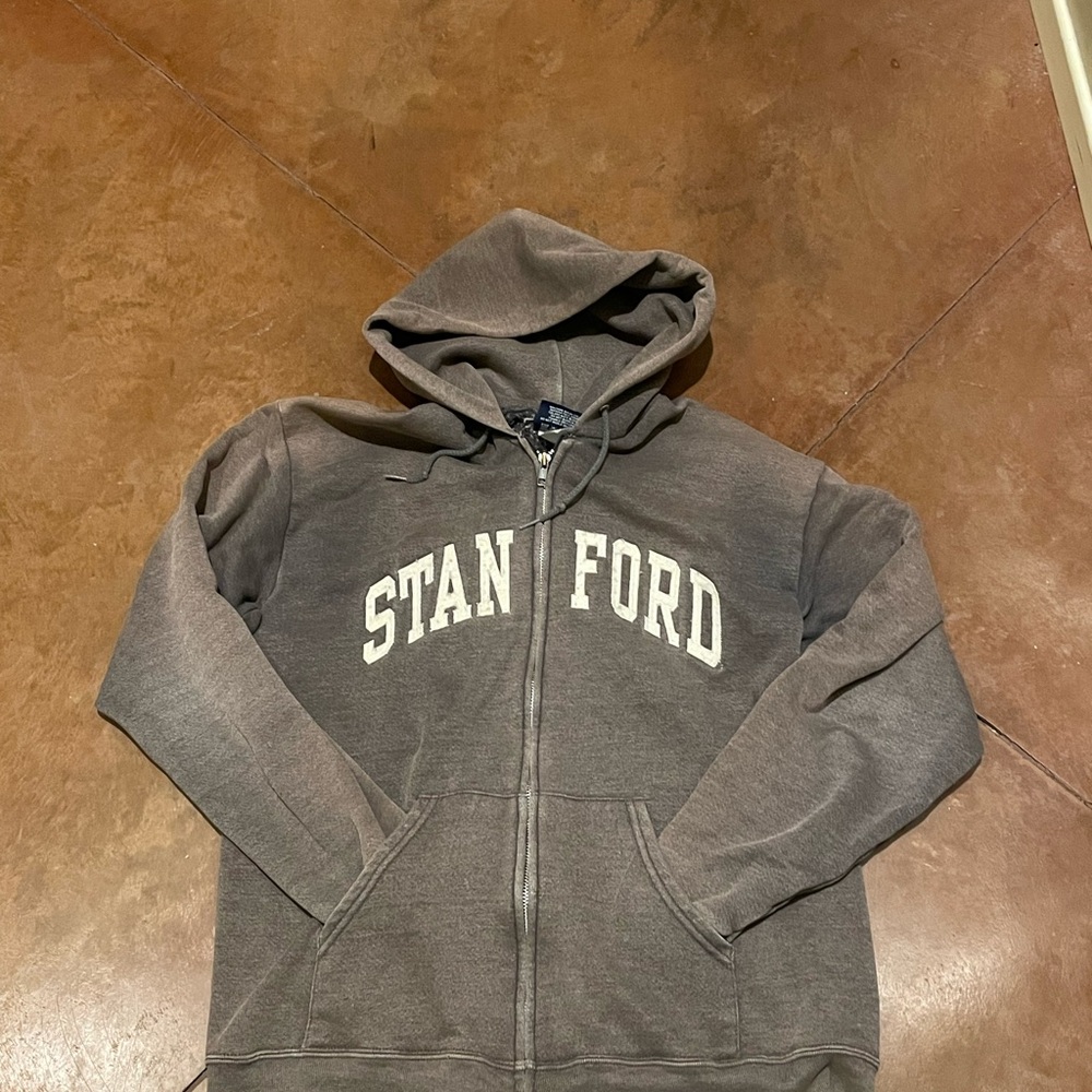 Vintage Grey/Brown wash Stanford Hoodie